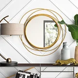 large round mirror